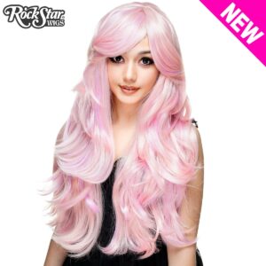 Wigs Hologram 32" Powder Pink