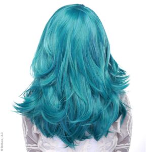Wig Hologram 22" Turquoise