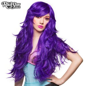 Wigs Hologram 32" Purple Grape
