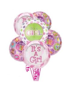 Occasion Balloons for new Baby Girl